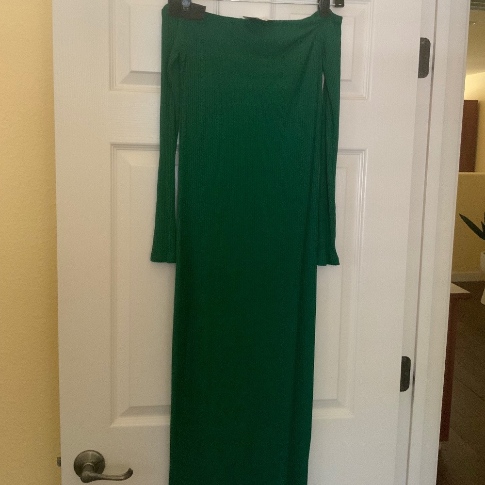 Enza Costa Ribbed Knit Midi Dress (NWT) - Picture 5 of 5